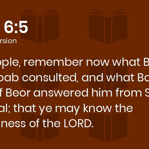 Ep. 24 Remember the Story of Balaam (Numbers 22)