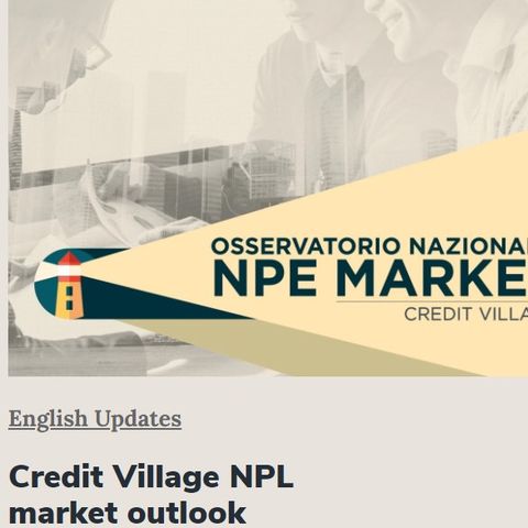Credit Village NPL Market Outlook - English Version