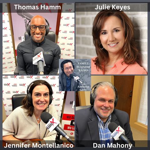 Julie Keyes, KeyeStrategies, LLC, Thomas Hamm, SMASH Wellness, Jennifer Montellanico, Insperity, and Dan Mahoney, Transcendent Sales Solutio