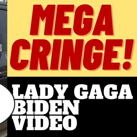 LADY GAGA MAKES CRINGE BIDEN VIDEO