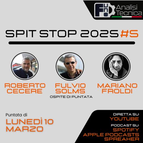 Spit Stop 2025 - Puntata 5 - LIVE con Fulvio Solms