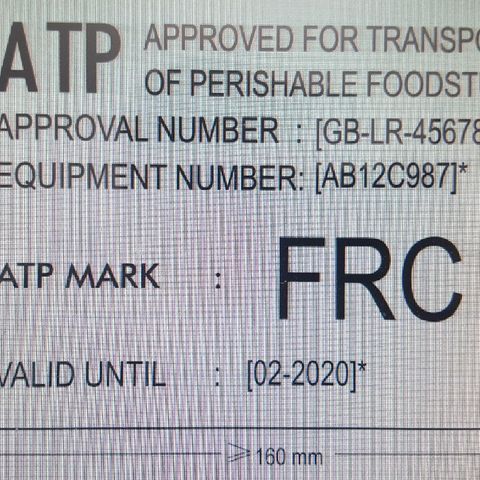 ATP Agreement Transport Perishables