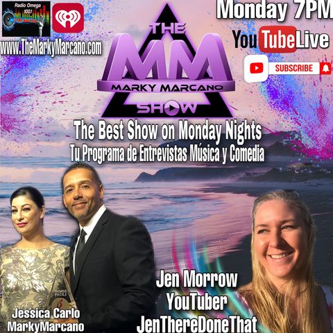 YouTuber Jen There Done That at TheMarkyMarcanoShow