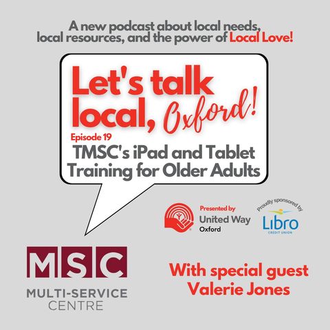TMSC's iPad and Tablet Training for Older Adults