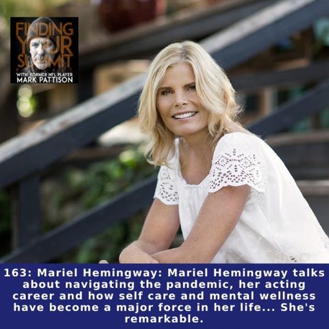 Mariel Hemingway: Mariel Hemingway talks about navigating the pandemic, her acting career and how self care and mental wellness have become