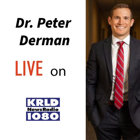 Dr. Peter Derman discussing the precautions taken for patients undergoing elective surgery || 1080 KRLD Dallas || 4/28/20