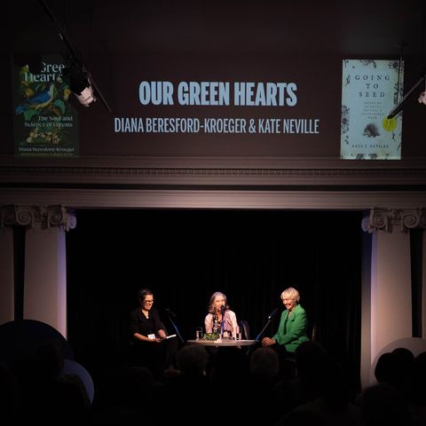 Our Green Hearts with Diana Beresford-Kroeger & Kate Neville, Imaginairium Festival, Oct. 2024, recorded at Memorial Park Library
