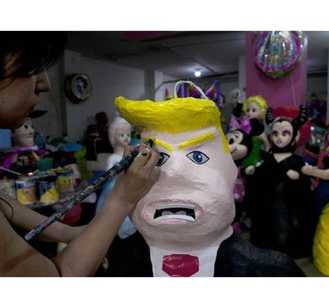 Donald Trump in  Mexico