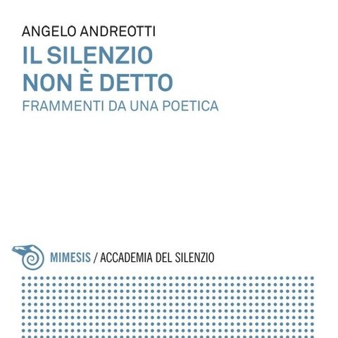 Angelo Andreotti "Il silenzio non è detto"