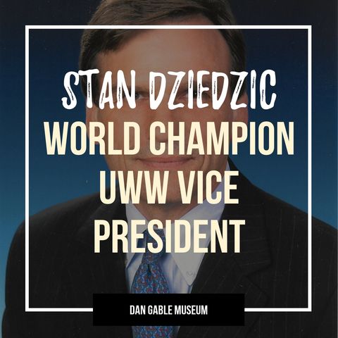 World Champion, Olympic bronze medalist and UWW Vice President Stan Dziedzic - OTM546