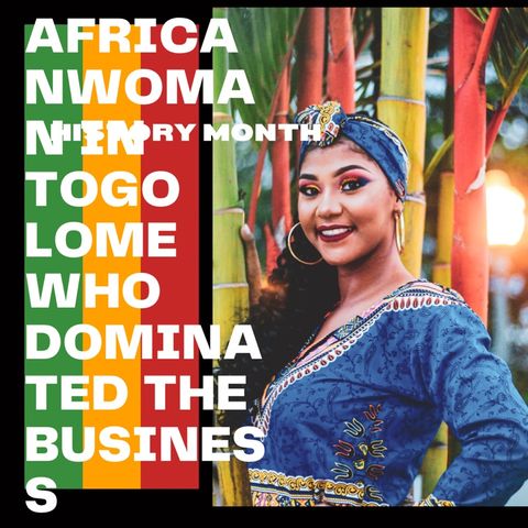 African women in togo Lome who dominate business.