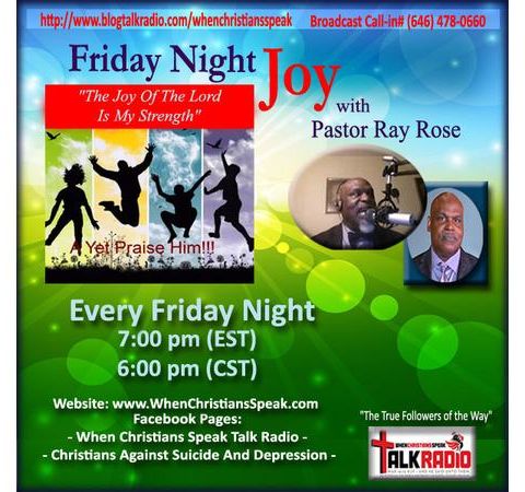 Friday Night Joy with Rev. Ray and Rev. Robyn: The Love of God! Passion Friday!