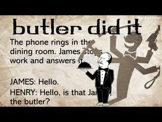 30. Learning English through story - An amazing story - Butler Did It- Interesting Story