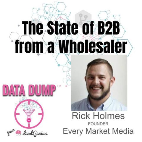 A View from a Data Builder - the State of B2B from a Wholesaler