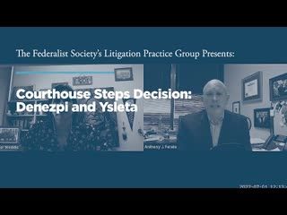 Courthouse Steps Decisions: Denezpi and Ysleta
