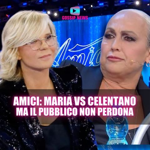 Scintille Ad Amici: Maria Contro Celentano, Il Pubblico Non Perdona!