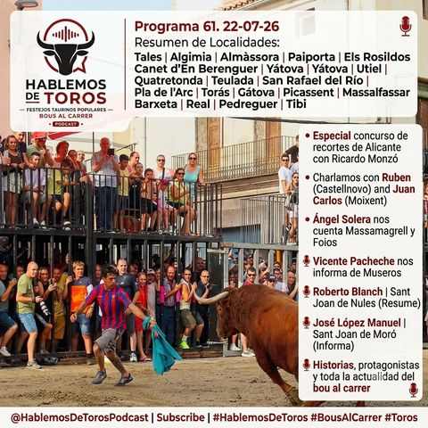 Programa 61. 22-07-26