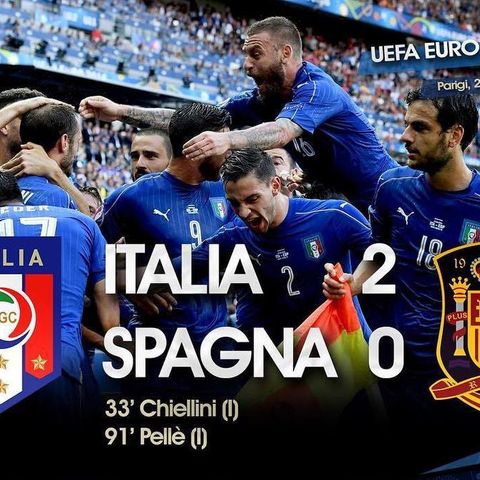 EuroNews - Italia-Spagna 2°T