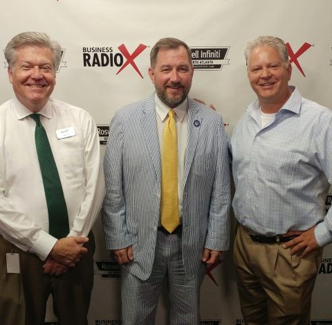 Wendell Strickland with Strongside Solutions and John Herbert with the Roswell Attorney Project