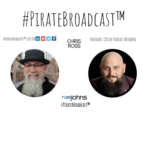 Catch Chris Ross® on the #PirateBroadcast™