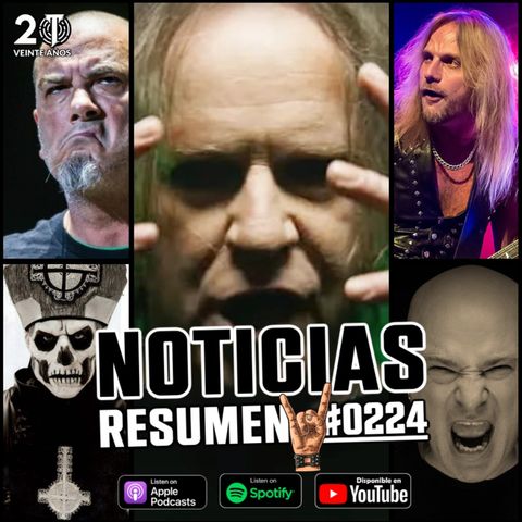 Noticias Rock Metal #0224 Feat. PANTERA, FEAR FACTORY, JUDAS PRIEST, DISTURBED, GHOST, SPINAL TAP 🔥