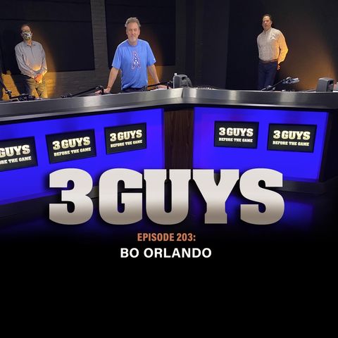 WVU's Bo Orlando with Tony Caridi, Brad Howe and Hoppy Kercheval