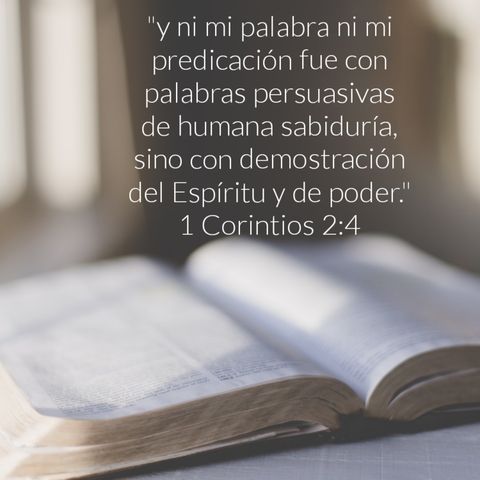 05 - Barómetro Espiritual (1 Corintios) ‐ El "Qué" y "En Quién" del evangelismo [1 Corintios 2:1-5]