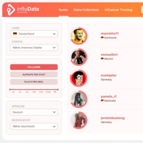 Influencer Marketing Platform for Brands and Agencies at influData