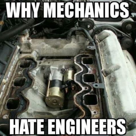 How Engineers Keep Mechanics Miserable