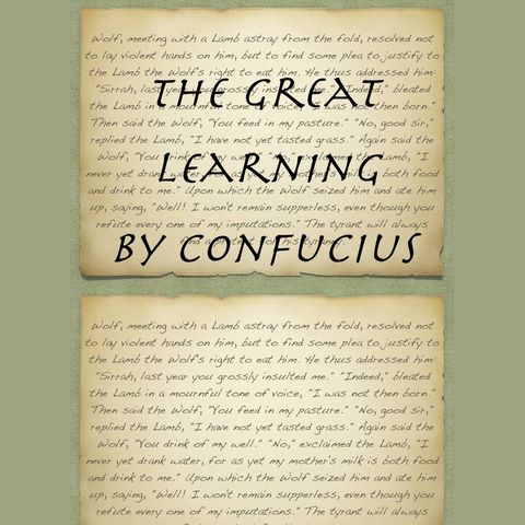 The Great Learning holy book of Confucianism [16 Mins]