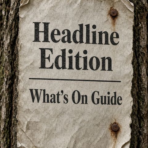 What's on This Weekend