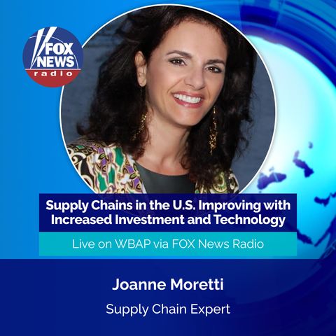 Supply chains in the U.S. improving with increased investment and technology | WBAP Radio Dallas | 2/27/23
