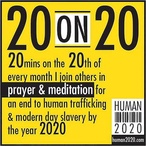 20 ON 20 END HUMAN TRAFFICKING PRAYER GROUP