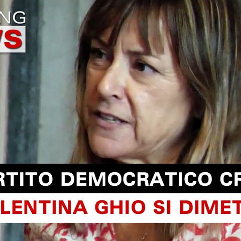 Il Partito Democratico Crolla: Valentina Ghio Si Dimette! 