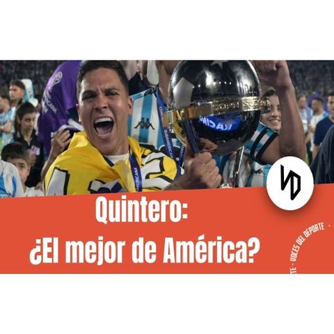 Juan Fernando Quintero, campeón de Copa Sudamericana