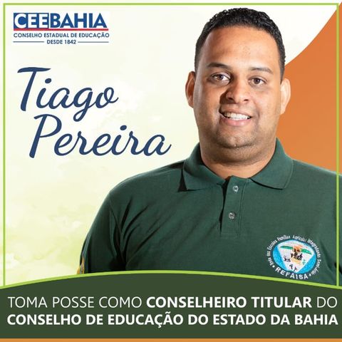 Egresso de Escola Agrícola é mais novo integrante do Conselho Estadual de Educação da Bahia