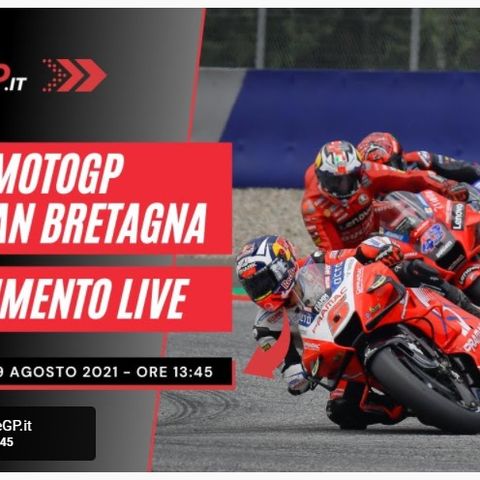 MotoGP | GP Gran Bretagna 2021 - Commento LIVE Gara