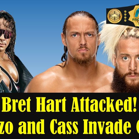 Bret Hart Attacked - Enzo and Cass Invade G1