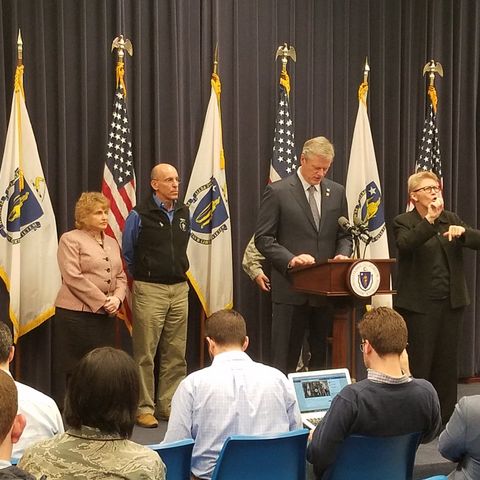Gov. Baker Discusses Approaching Nor'easter