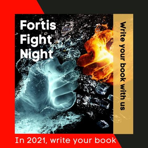 Fortis Publishing Podcast Fight Night Ep 3. Talking about Procrastination!