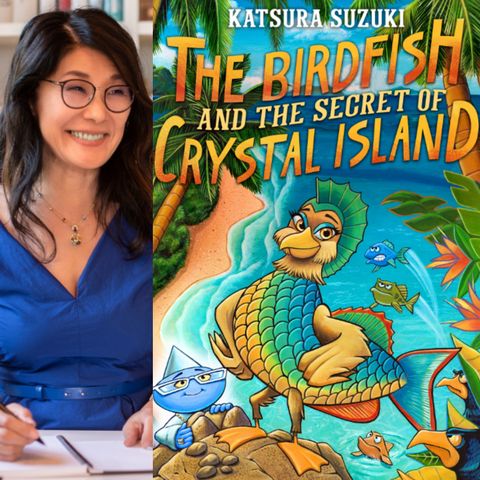 Author Katsura Suzuki - The Birdfish and the Secret of Crystal Island