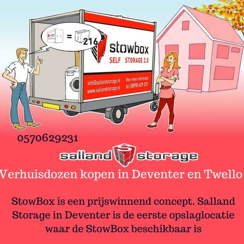 Opslagruimte, Inboedelopslag en Spullen Opslaan - Salland Storage