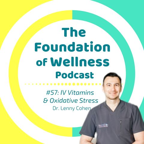 #57: IV Vitamins, Oxidative Stress with Dr. Lenny Cohen