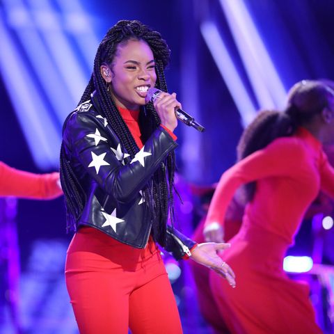 Kennedy Holmes NBC's The Voice Throwback 2018
