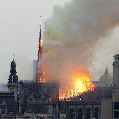 Incendio en la Catedral de Notre Dame