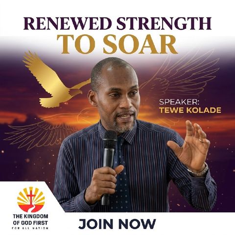 RENEWED STRENGTH TO SOAR