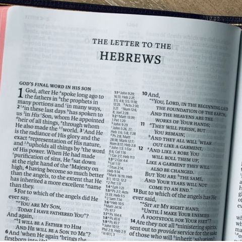 Hebrews chapter 12 / October 1st / 2024