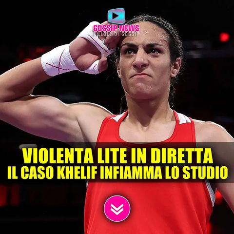 Violenta Lite in Diretta: Il Caso Imane Khelif Infiamma Lo Studio!