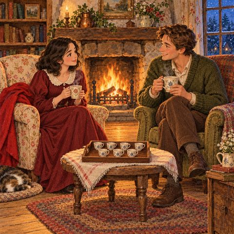 A Fireplace Interview with Snow White