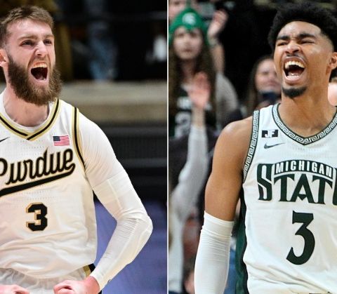 College Basketball Preview Show: Purdue vs Michigan State, preview and prediction!